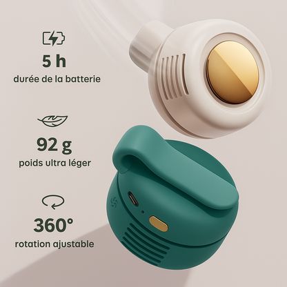 AirPop™ – Le Mini Ventilateur Portable de l’Été