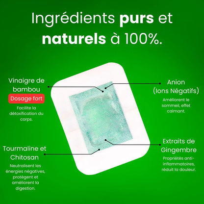 Patchs Détox Pieds Naturels - Exapatch - Patchs Détox Pieds Exapatch